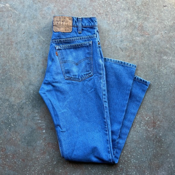 Levi Strauss & Co. Other - Vintage 70s 80s Levis Mens 575 Jeans Blue Denim Straight Leg Size 32x33